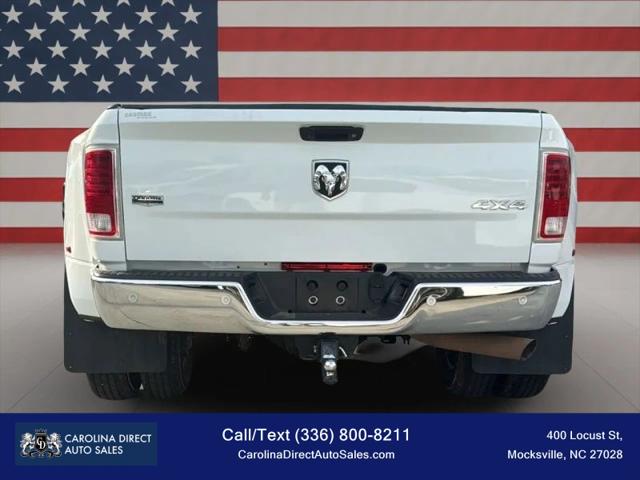 2017 Ram 3500 Laramie Crew Cab 4x4 8' Box