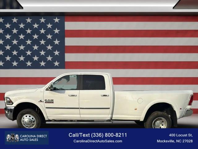 2017 Ram 3500 Laramie Crew Cab 4x4 8' Box