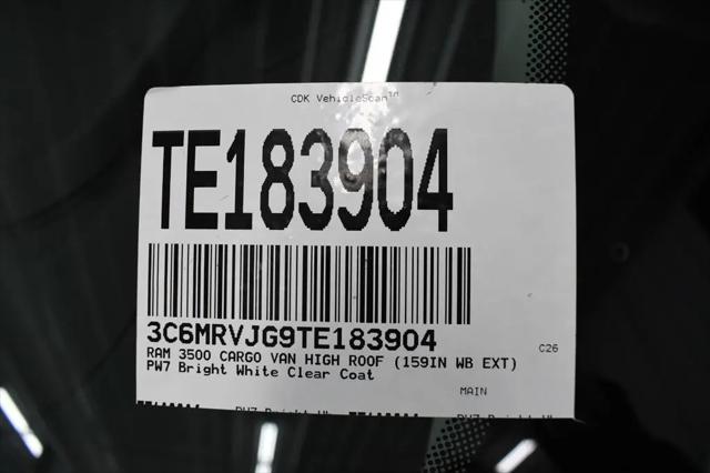 2026 Ram ProMaster Cargo Van Tradesman High Roof 159" WB EXT w/Pass Seat