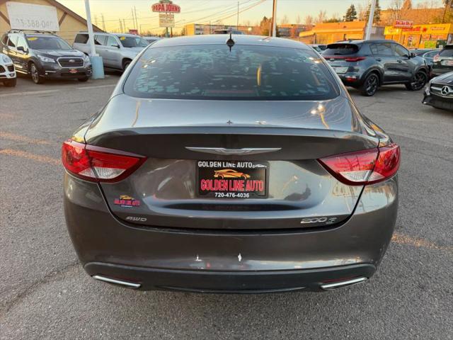 2015 Chrysler 200 S