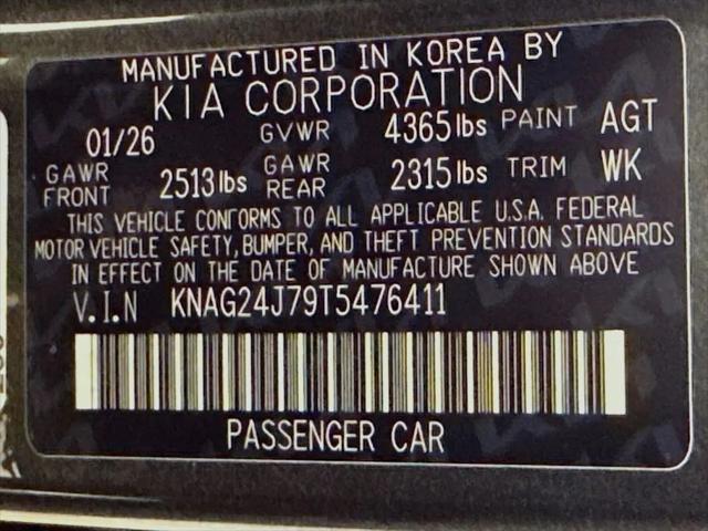 2026 Kia K5 LXS FWD