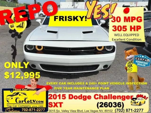 2015 Dodge Challenger SXT for sale in Las Vegas, NV