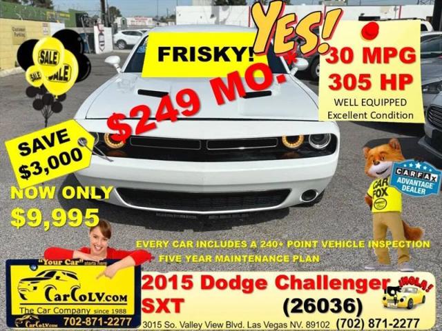 2015 Dodge Challenger SXT for sale in Las Vegas, NV