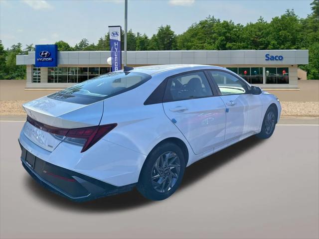 2026 Hyundai Elantra Hybrid Blue