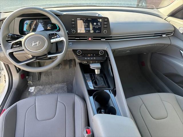 2026 Hyundai Elantra Hybrid Blue