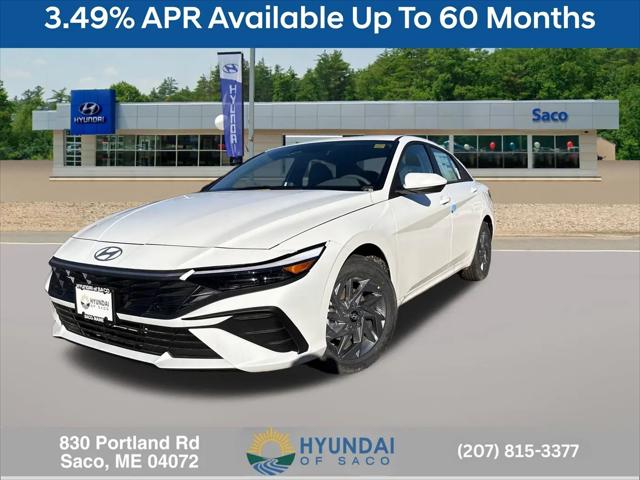 2026 Hyundai Elantra Hybrid Blue for sale in Saco, ME