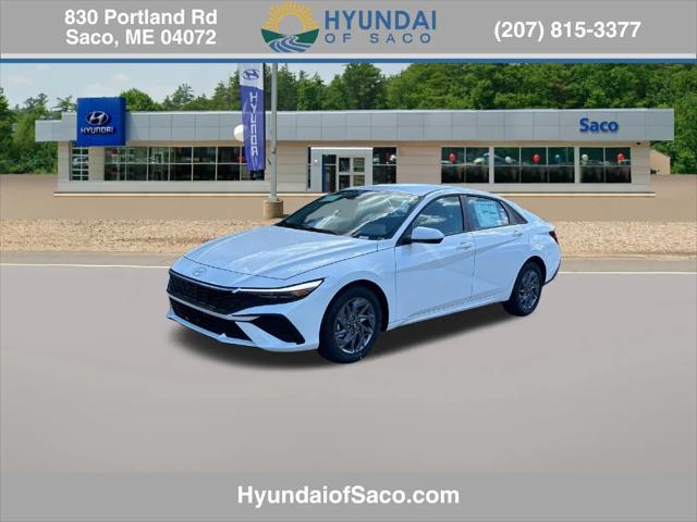 2026 Hyundai Elantra Hybrid Blue for sale in Saco, ME