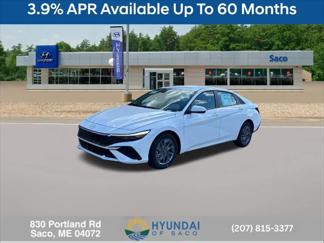 2026 Hyundai Elantra Hybrid Blue for sale in Saco, ME