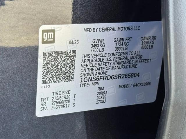 2025 Chevrolet Suburban 4WD Premier