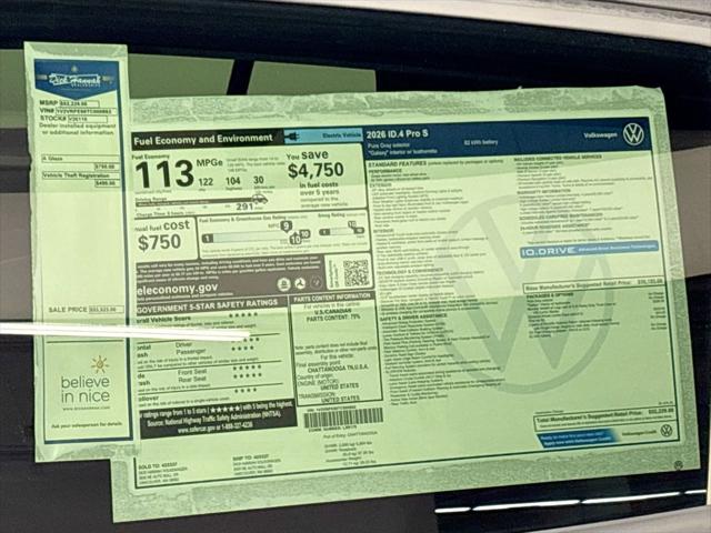 2026 Volkswagen ID.4 Pro S