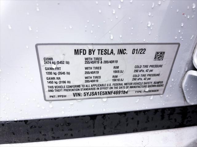 2022 Tesla Model S Dual Motor All-Wheel Drive