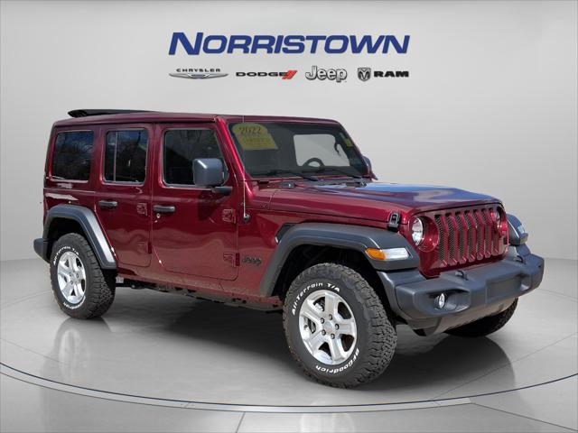 2022 Jeep Wrangler Unlimited Sport S 4x4