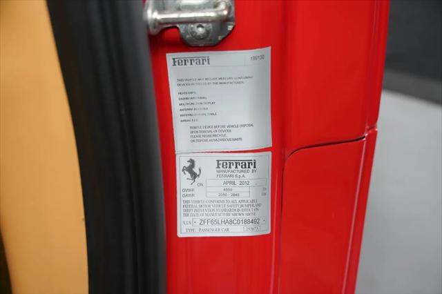 2012 Ferrari California Standard