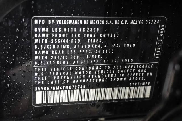 2026 Volkswagen Tiguan SE R-Line Black