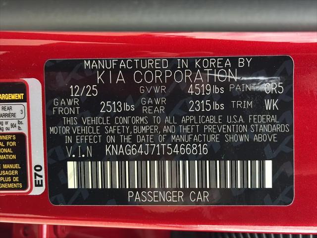 2026 Kia K5 GT-Line AWD