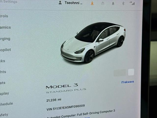 2021 Tesla Model 3 Standard Range Plus Rear-Wheel Drive