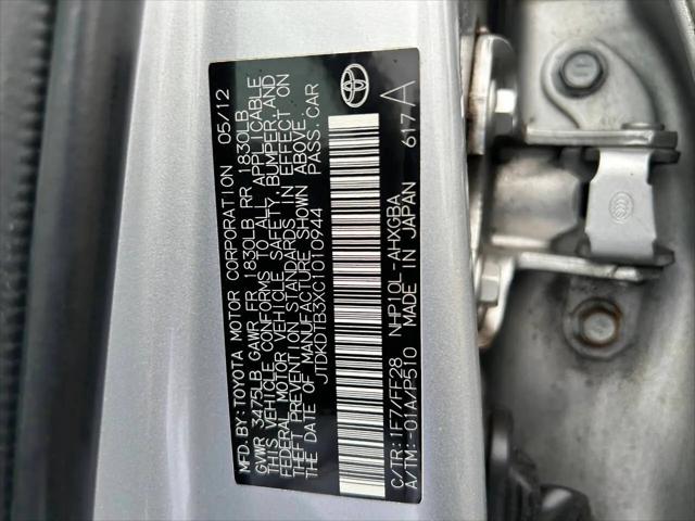 2012 Toyota Prius c One
