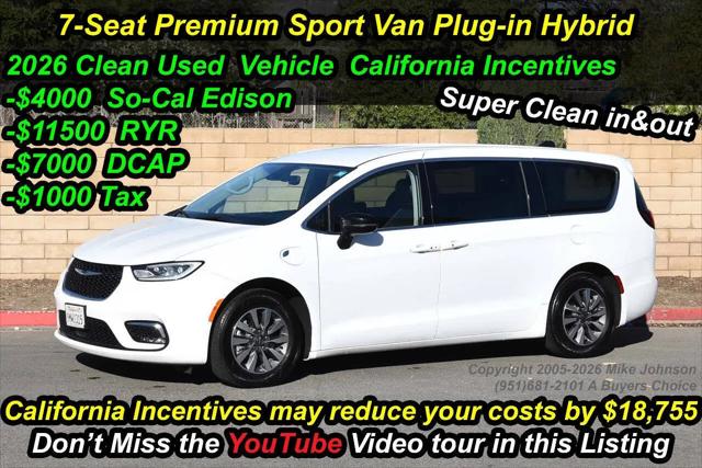 2024 Chrysler Pacifica Hybrid Select for sale in Riverside, CA