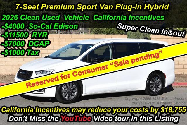 2024 Chrysler Pacifica Hybrid Select for sale in Riverside, CA