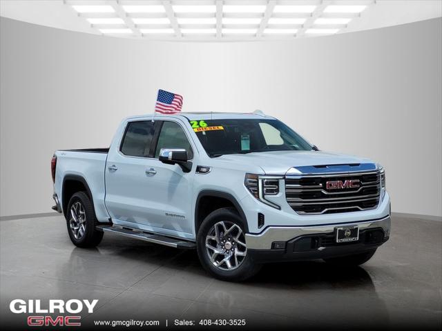 2026 GMC Sierra 1500 Crew Cab, Short Bed, SLT, 4WD for sale in Gilroy, CA