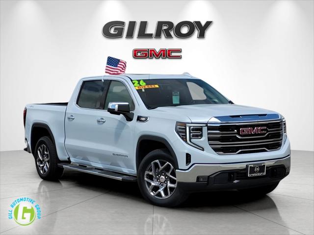 2026 GMC Sierra 1500 Crew Cab, Short Bed, SLT, 4WD for sale in Gilroy, CA