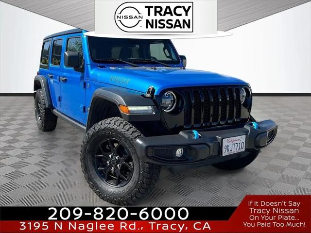 2024 Jeep Wrangler 4xe Willys 4xe for sale in Tracy, CA