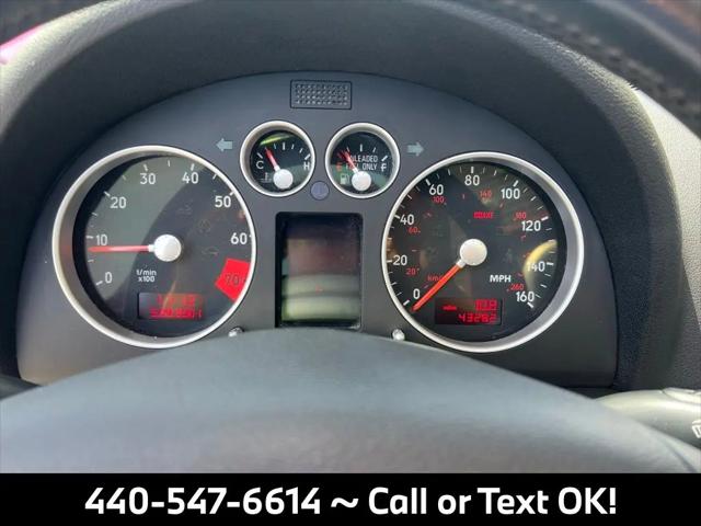 2002 Audi TT 1.8L