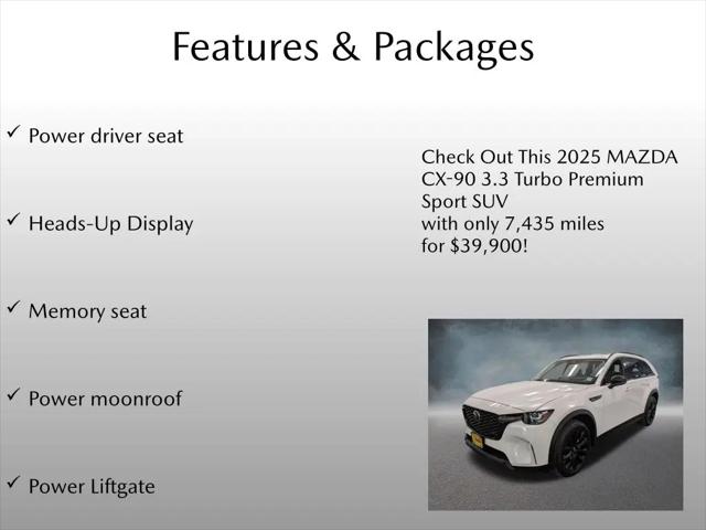 2025 Mazda X-90 3.3 Turbo Premium Sport