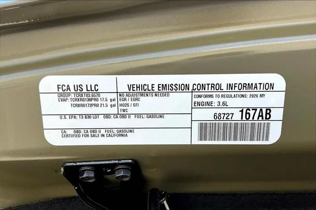 2026 Jeep Wrangler Sport S
