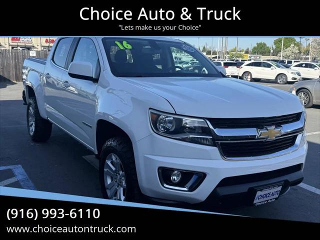 2016 Chevrolet Colorado LT for sale in Sacramento, CA