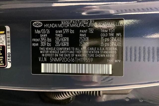 2026 Hyundai Santa Fe Hybrid SEL