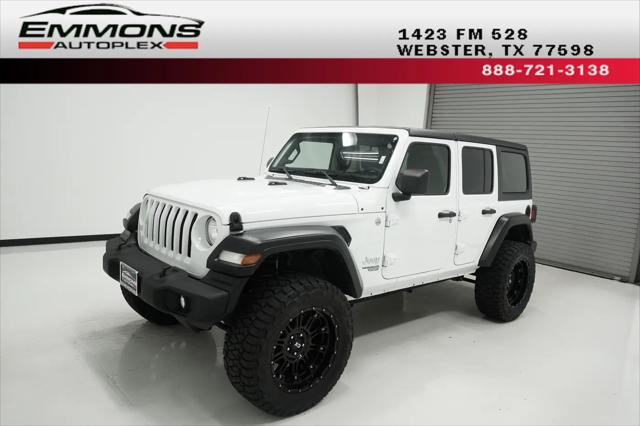 2019 Jeep Wrangler Unlimited Sport S 4x4 for sale in Webster, TX