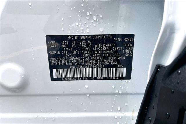 2026 Subaru Forester Unknown