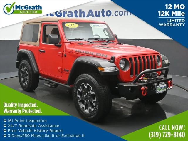 2021 Jeep Wrangler Rubicon 4x4 for sale in Cedar Rapids, IA