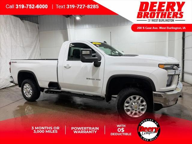 2022 Chevrolet Silverado 3500HD 4WD Regular Cab Long Bed LT for sale in West Burlington, IA