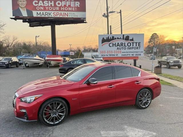 2018 INFINITI Q50 3.0t RED SPORT 400 for sale in Charlotte, NC