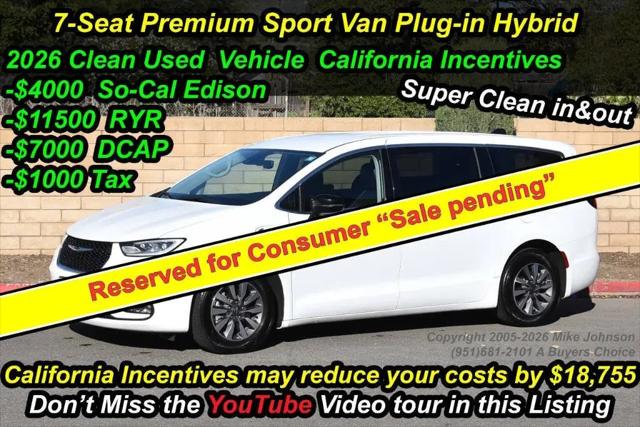 2024 Chrysler Pacifica Hybrid Select for sale in Riverside, CA
