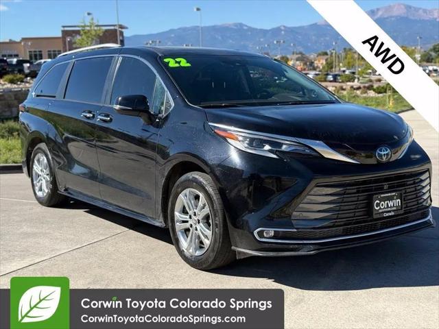 2022 Toyota Sienna Platinum for sale in Colorado Springs, CO