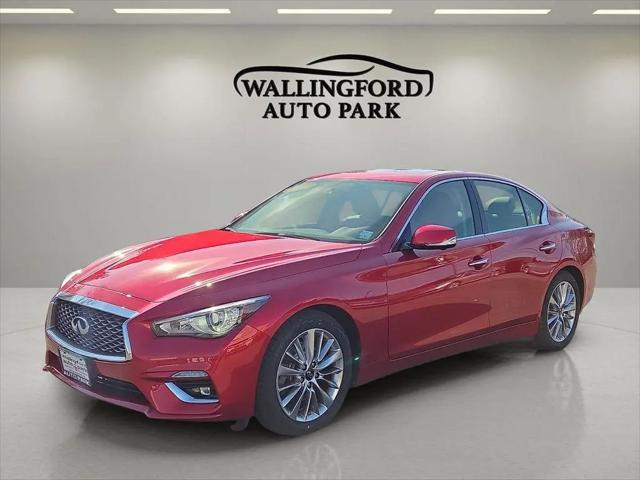2021 INFINITI Q50 LUXE AWD for sale in Wallingford, CT