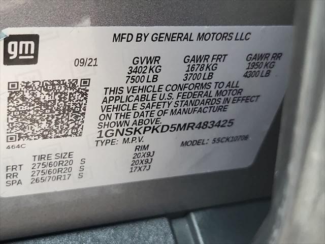2021 Chevrolet Tahoe 4WD Z71