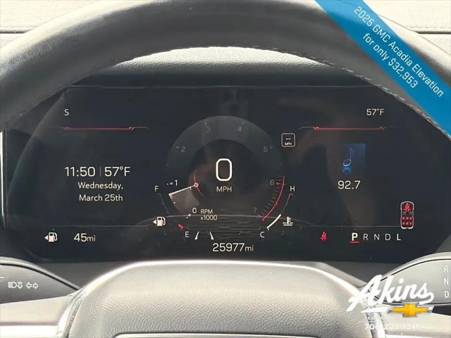 2025 GMC Acadia FWD Elevation