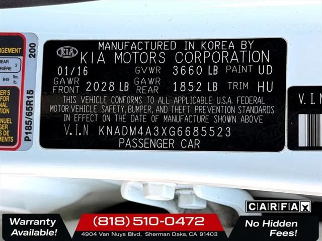 2016 Kia Rio LX
