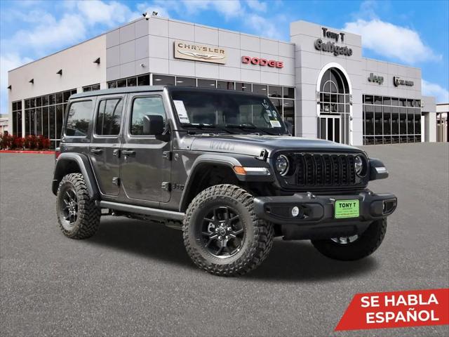 2026 Jeep Wrangler 4-Door Willys 4x4 for sale in Houston, TX