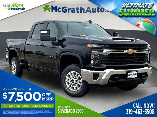 2026 Chevrolet Silverado 2500HD Crew Cab, Standard Bed, LT, 4WD for sale in Dubuque, IA