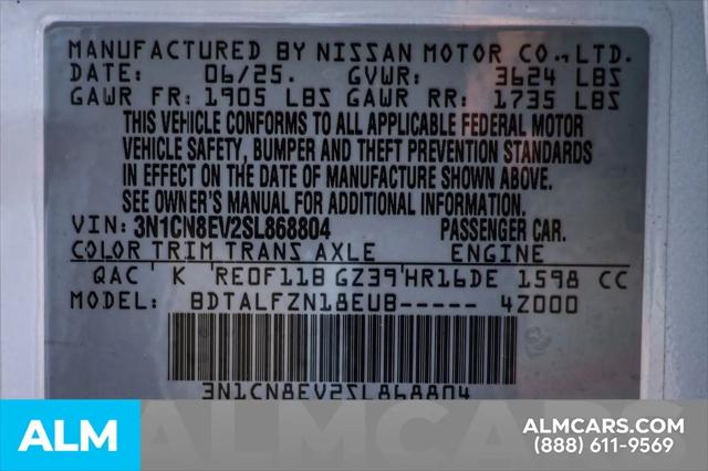2025 Nissan Versa 1.6 SV