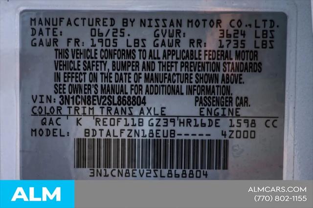 2025 Nissan Versa 1.6 SV