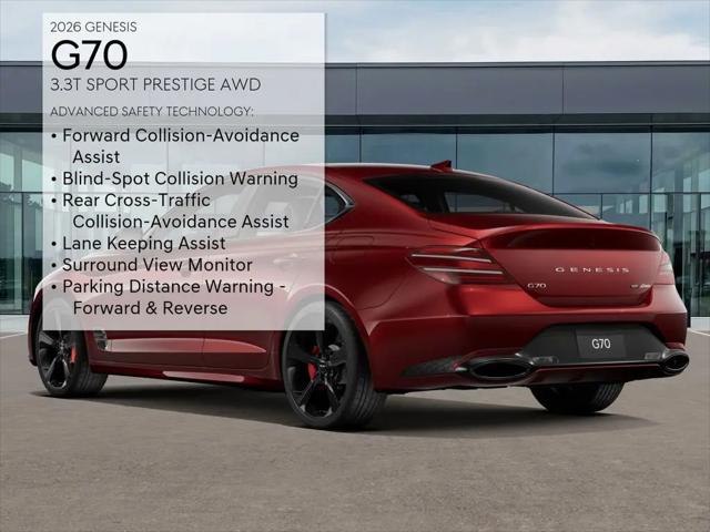 2026 Genesis G70 3.3T AWD Sport Prestige