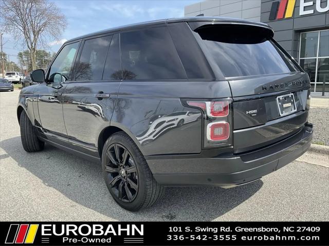 2020 Land Rover Range Rover HSE