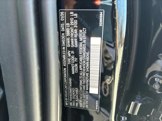 2026 Volvo XC60 Plug-In Hybrid Ultra, T8 AWD Electric/Gasoline, Dark