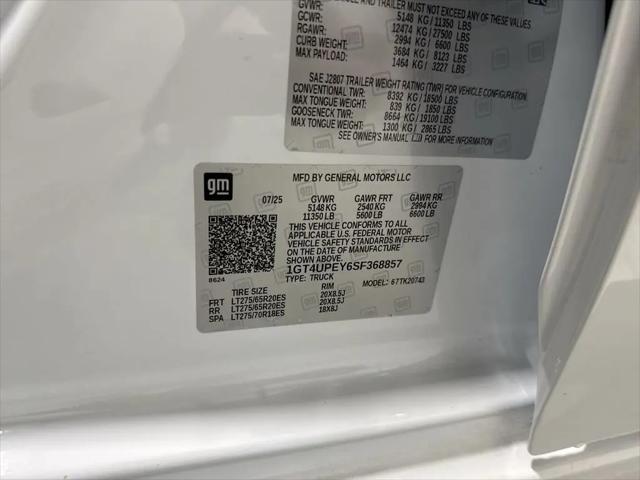 2025 GMC Sierra 2500HD 4WD Crew Cab Standard Bed AT4